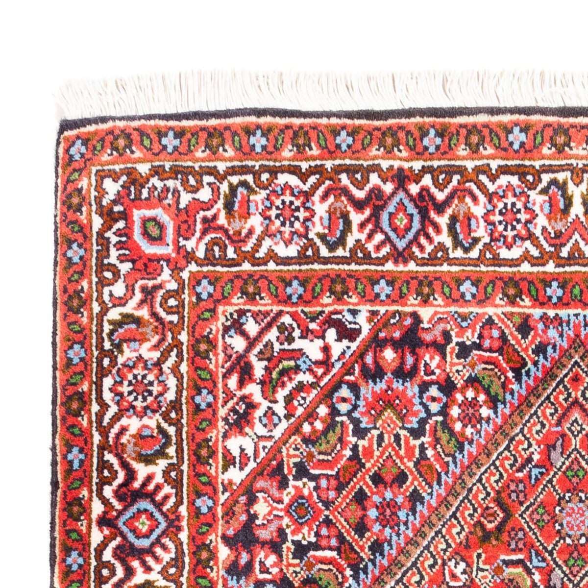 Perzisch tapijt - Bijar - Koninklijk - 108 x 70 cm - rood