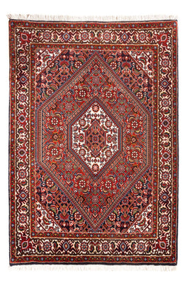 Perzisch tapijt - Bijar - Koninklijk - 100 x 72 cm - rood