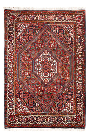 Perzisch tapijt - Bijar - Koninklijk - 100 x 72 cm - rood