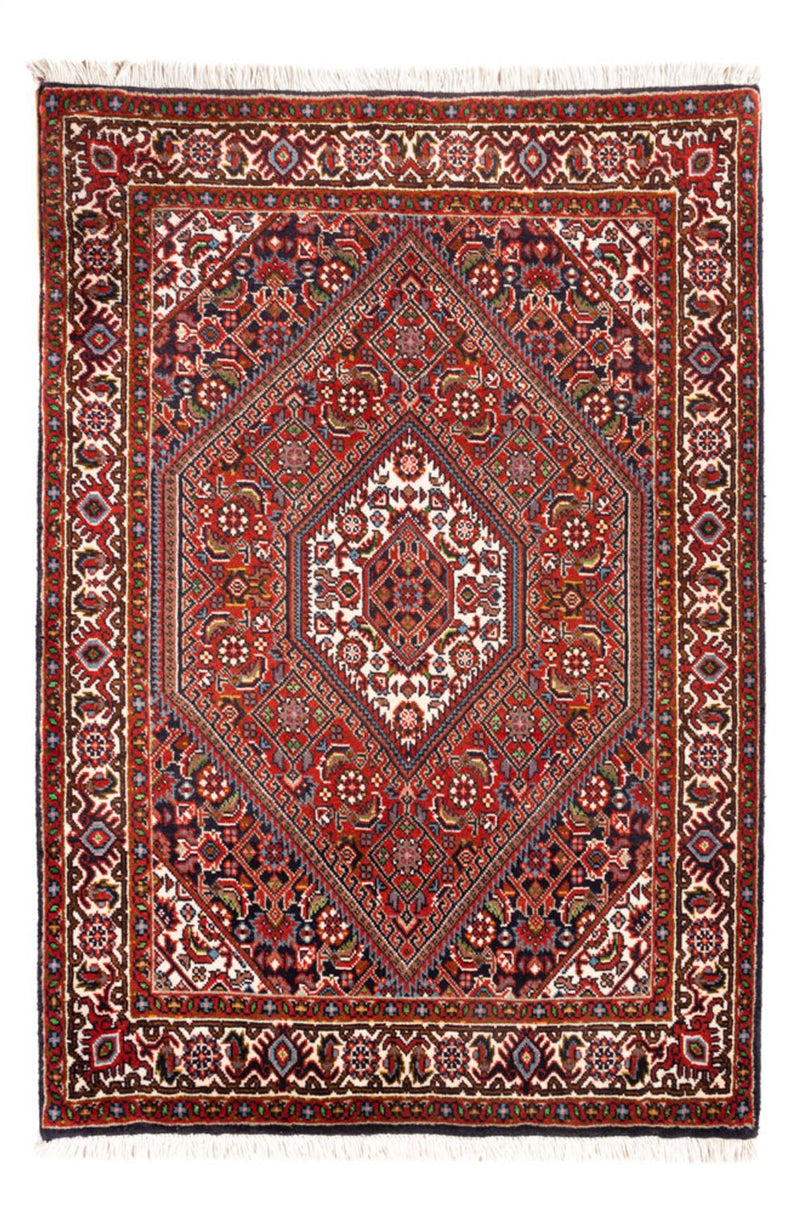 Perzisch tapijt - Bijar - Koninklijk - 100 x 72 cm - rood