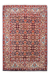 Perzisch tapijt - Bijar - Koninklijk - 100 x 66 cm - donkerblauw – product image