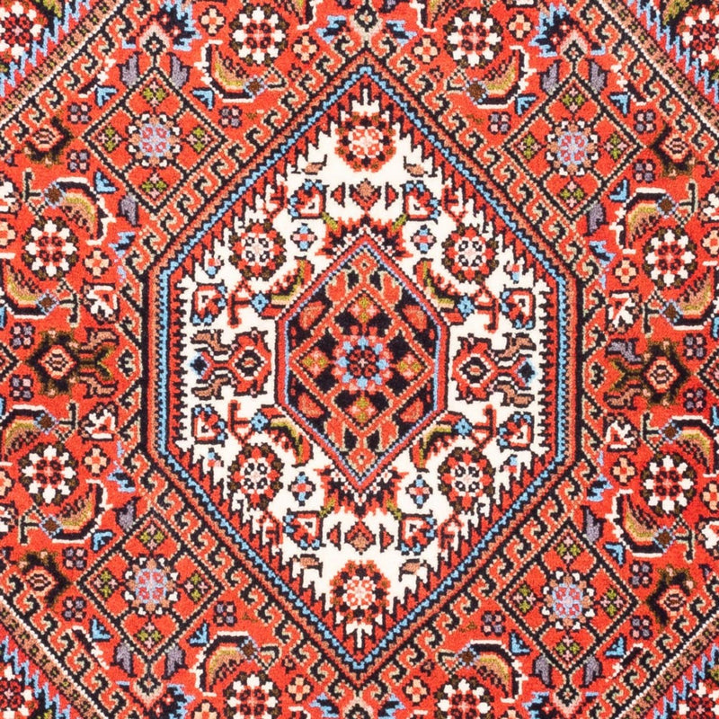 Perzisch tapijt - Bijar - Koninklijk - 90 x 77 cm - rood