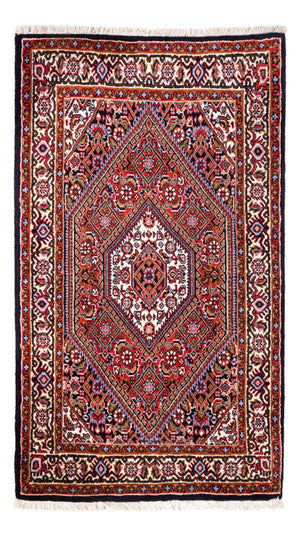 Perzisch tapijt - Bijar - Koninklijk - 110 x 67 cm - rood
