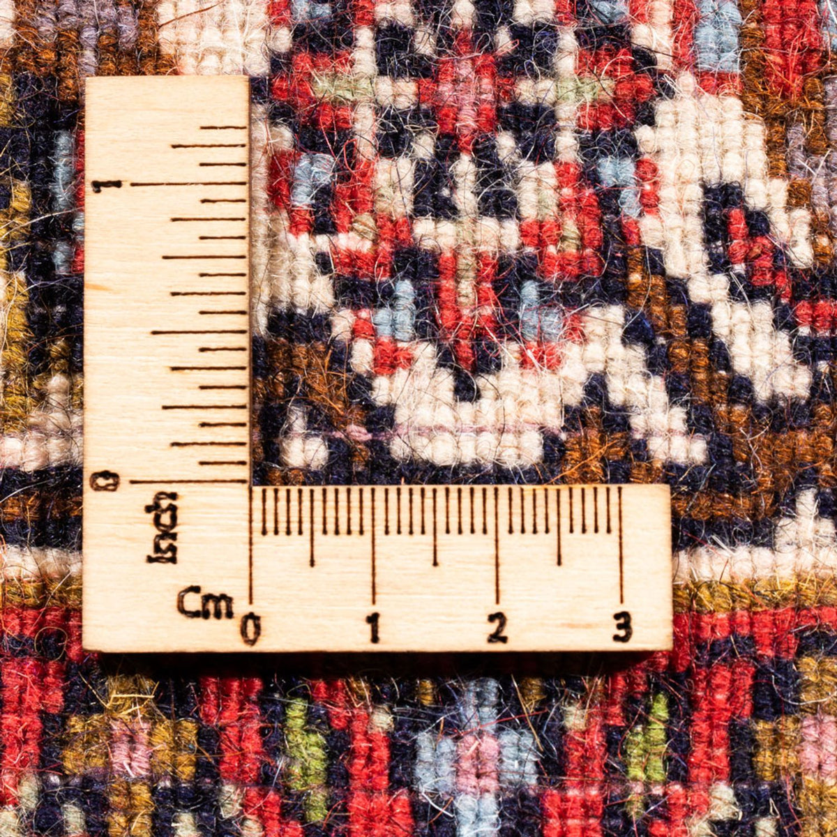 Perzisch tapijt - Bijar - Koninklijk - 110 x 67 cm - rood