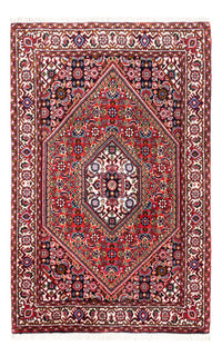 Perzisch tapijt - Bijar - Koninklijk - 104 x 70 cm - rood