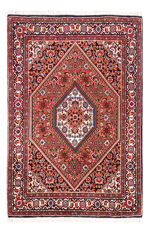 Perzisch tapijt - Bijar - Koninklijk - 104 x 72 cm - rood
