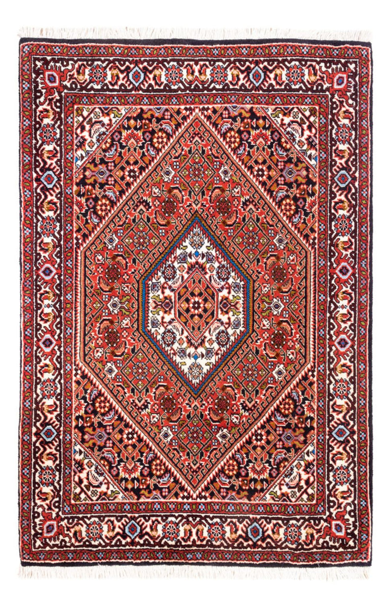 Perzisch tapijt - Bijar - Koninklijk - 104 x 72 cm - rood