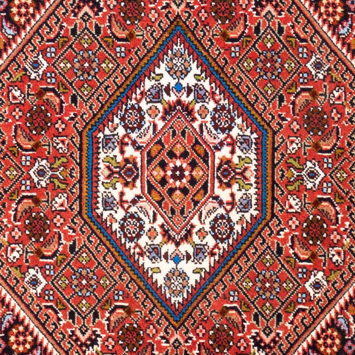 Perzisch tapijt - Bijar - Koninklijk - 104 x 72 cm - rood