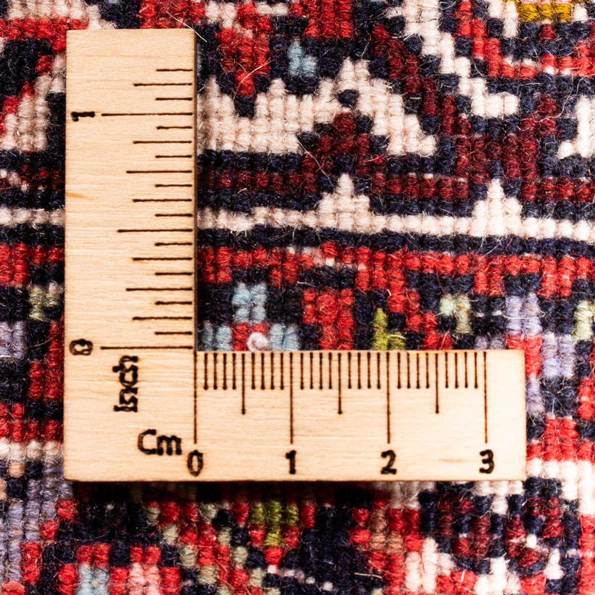 Perzisch tapijt - Bijar - Koninklijk - 104 x 72 cm - rood