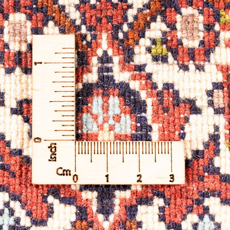 Perzisch tapijt - Bijar - Koninklijk - 98 x 72 cm - donkerblauw