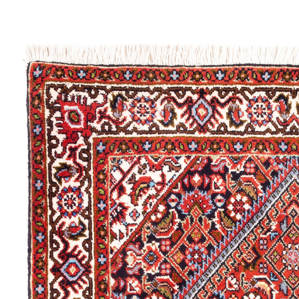 Perzisch tapijt - Bijar - Koninklijk - 102 x 72 cm - rood