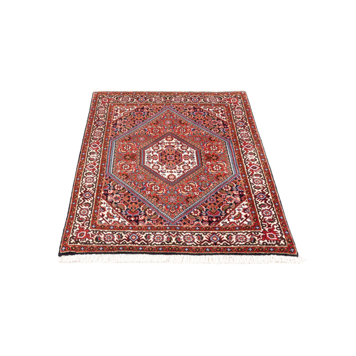 Perzisch tapijt - Bijar - Koninklijk - 102 x 72 cm - rood