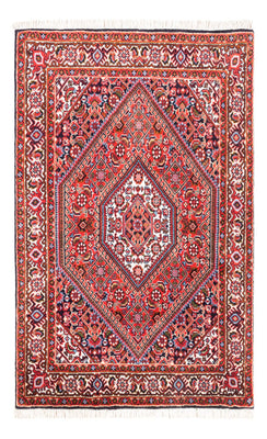 Perzisch tapijt - Bijar - Koninklijk - 108 x 70 cm - rood