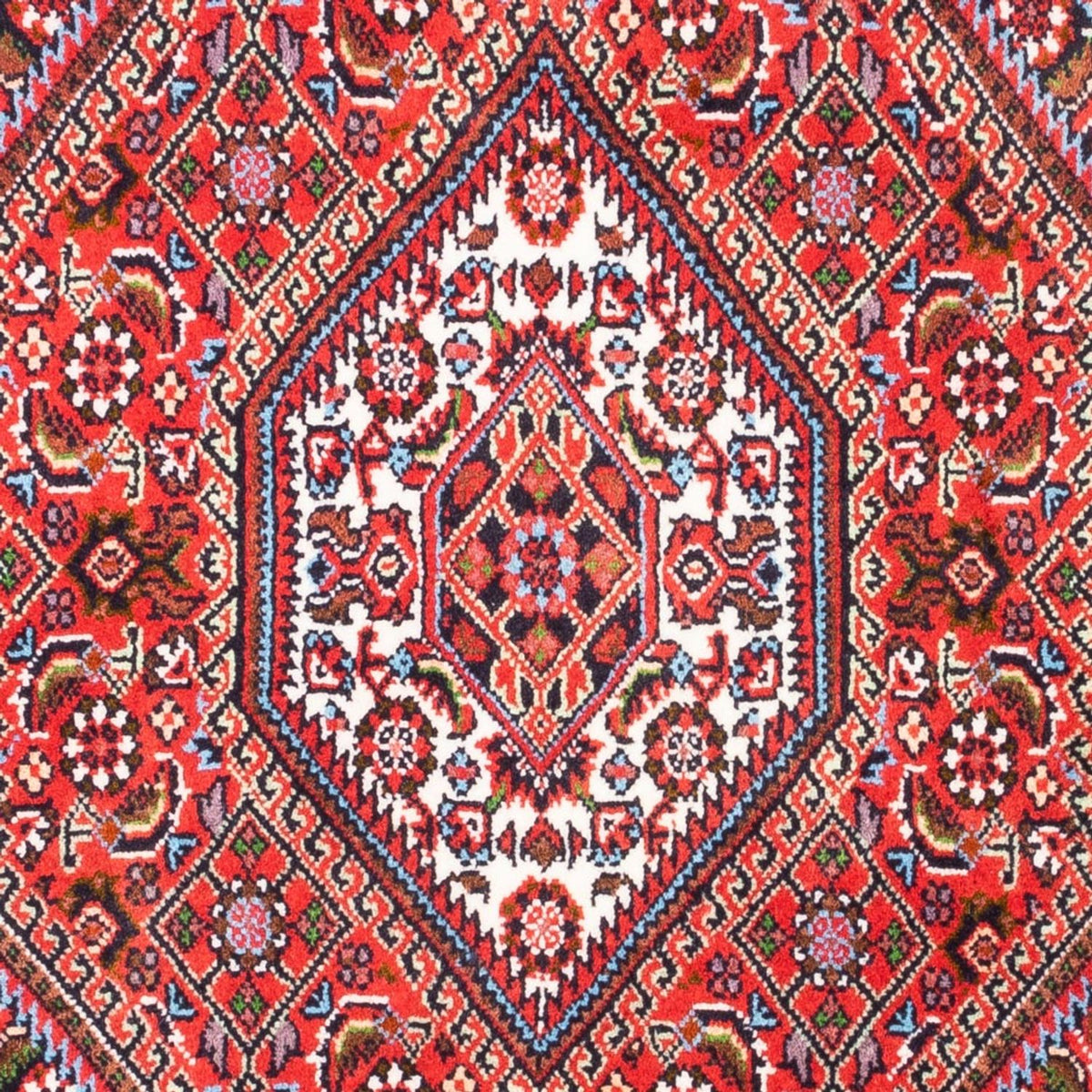 Perzisch tapijt - Bijar - Koninklijk - 108 x 70 cm - rood