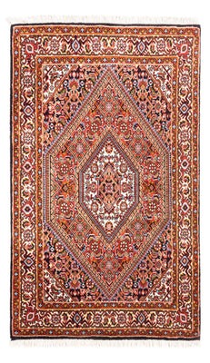 Perzisch tapijt - Bijar - Koninklijk - 113 x 70 cm - rood