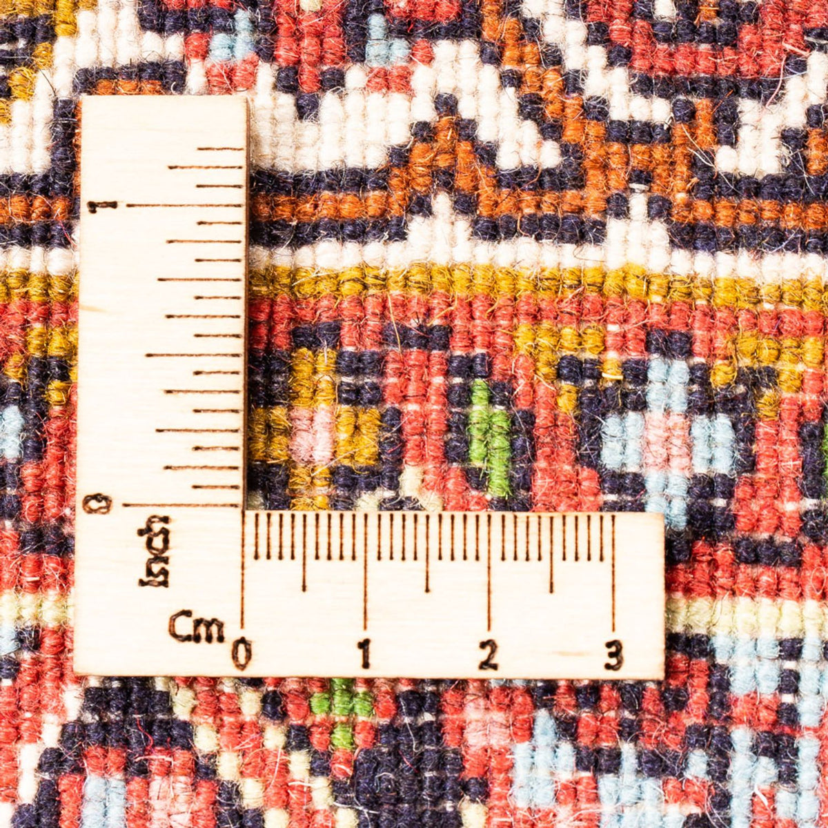 Perzisch tapijt - Bijar - Koninklijk - 113 x 70 cm - rood