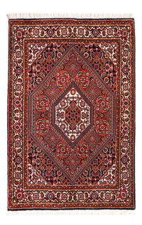 Perzisch tapijt - Bijar - Koninklijk - 104 x 70 cm - rood