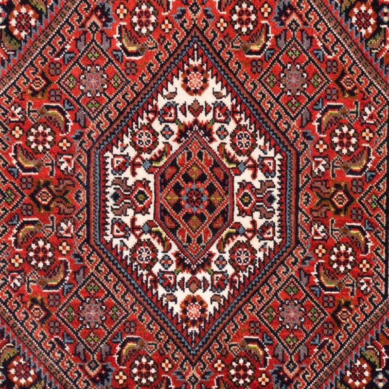 Perzisch tapijt - Bijar - Koninklijk - 104 x 70 cm - rood