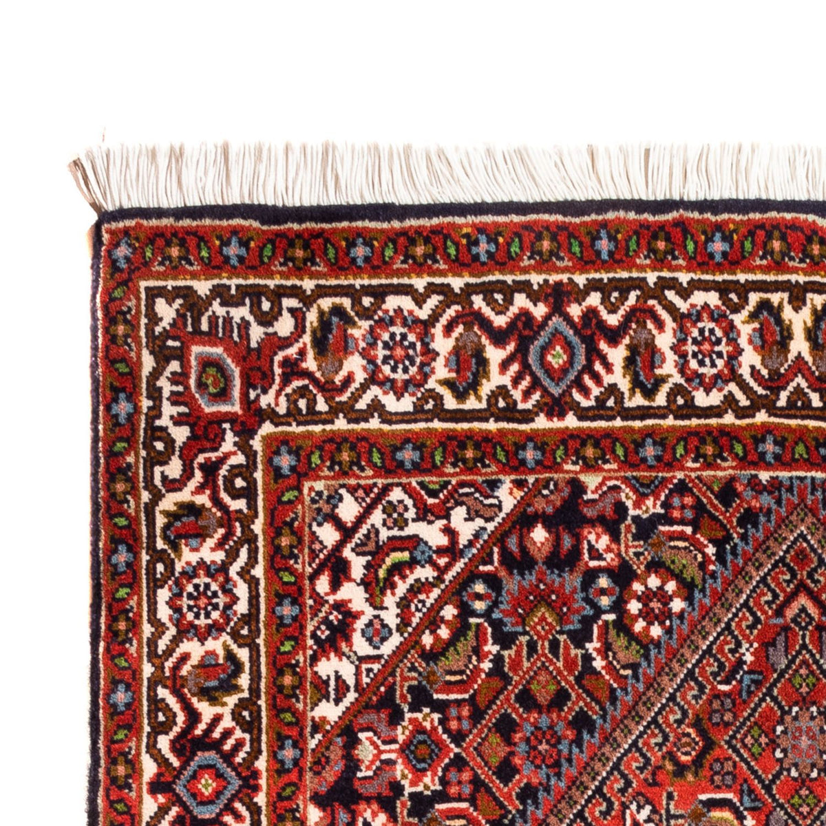 Perzisch tapijt - Bijar - Koninklijk - 104 x 70 cm - rood