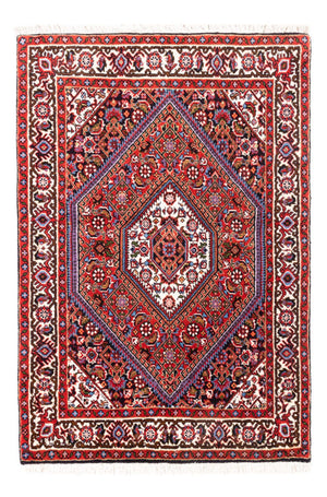 Perzisch tapijt - Bijar - Koninklijk - 100 x 70 cm - rood