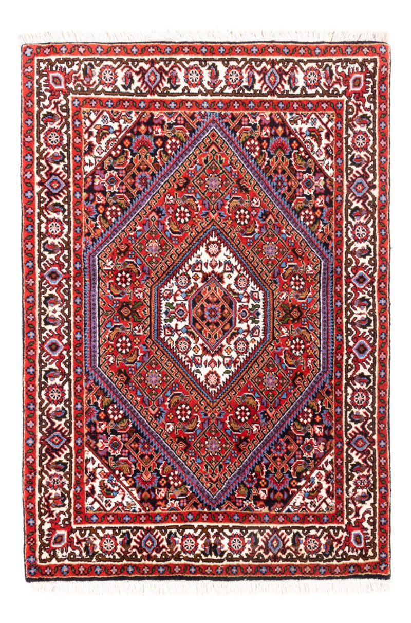 Perzisch tapijt - Bijar - Koninklijk - 100 x 70 cm - rood