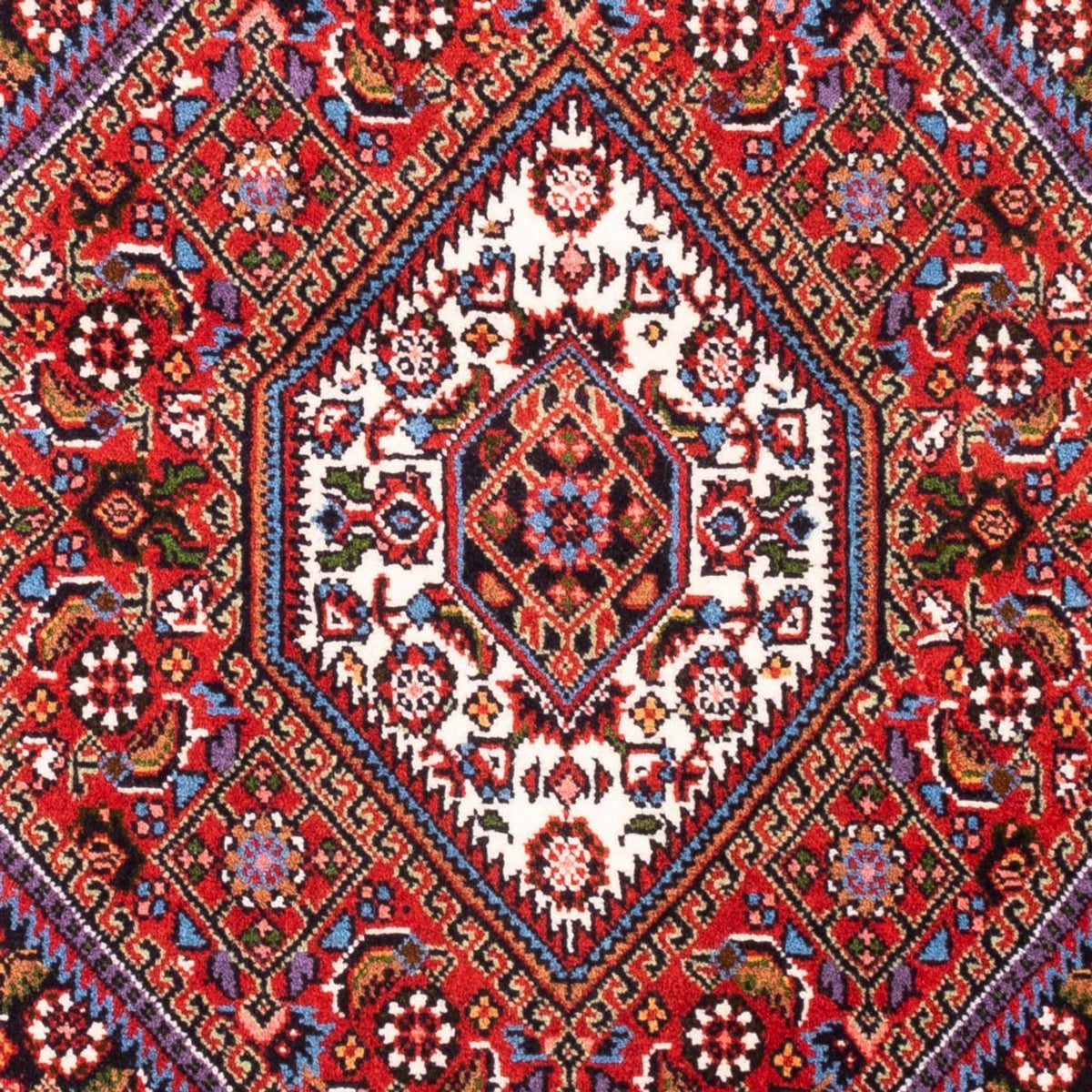 Perzisch tapijt - Bijar - Koninklijk - 100 x 70 cm - rood