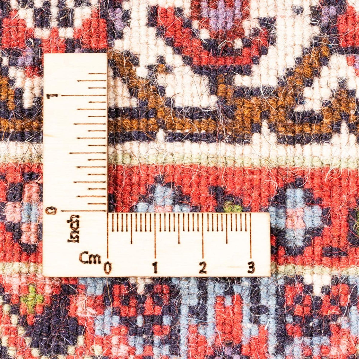 Perzisch tapijt - Bijar - Koninklijk - 100 x 70 cm - rood