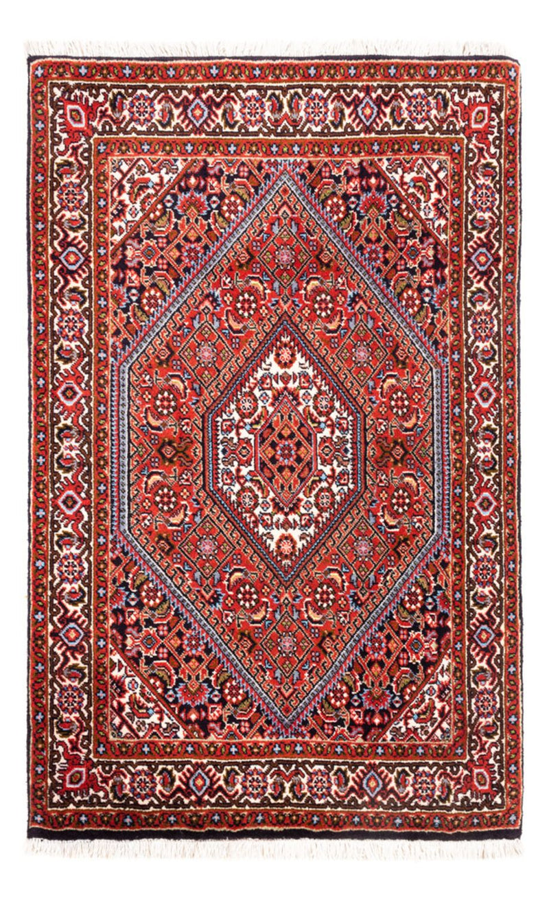 Perzisch tapijt - Bijar - Koninklijk - 105 x 70 cm - rood