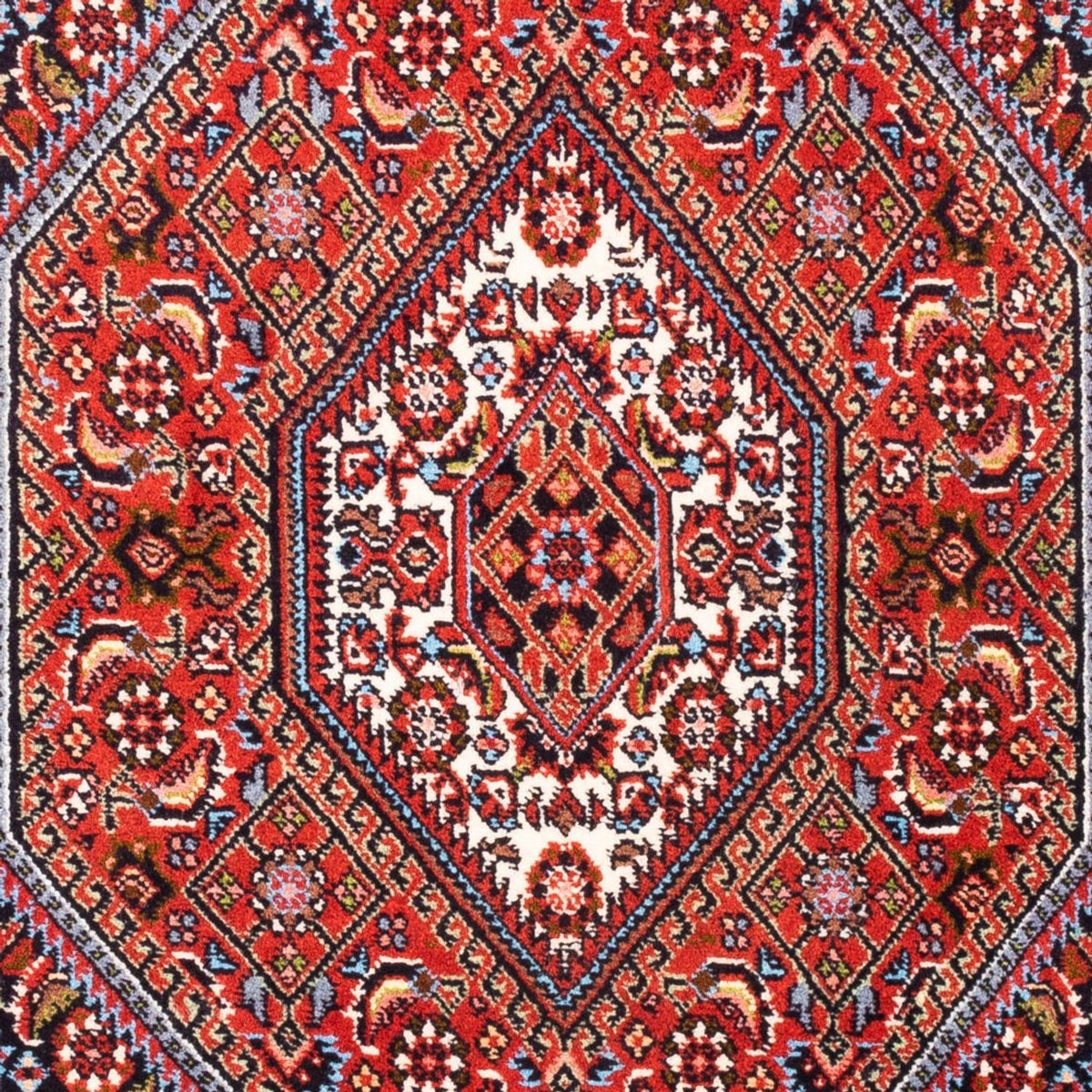 Perzisch tapijt - Bijar - Koninklijk - 105 x 70 cm - rood
