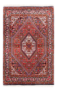 Perzisch tapijt - Bijar - Koninklijk - 104 x 72 cm - rood
