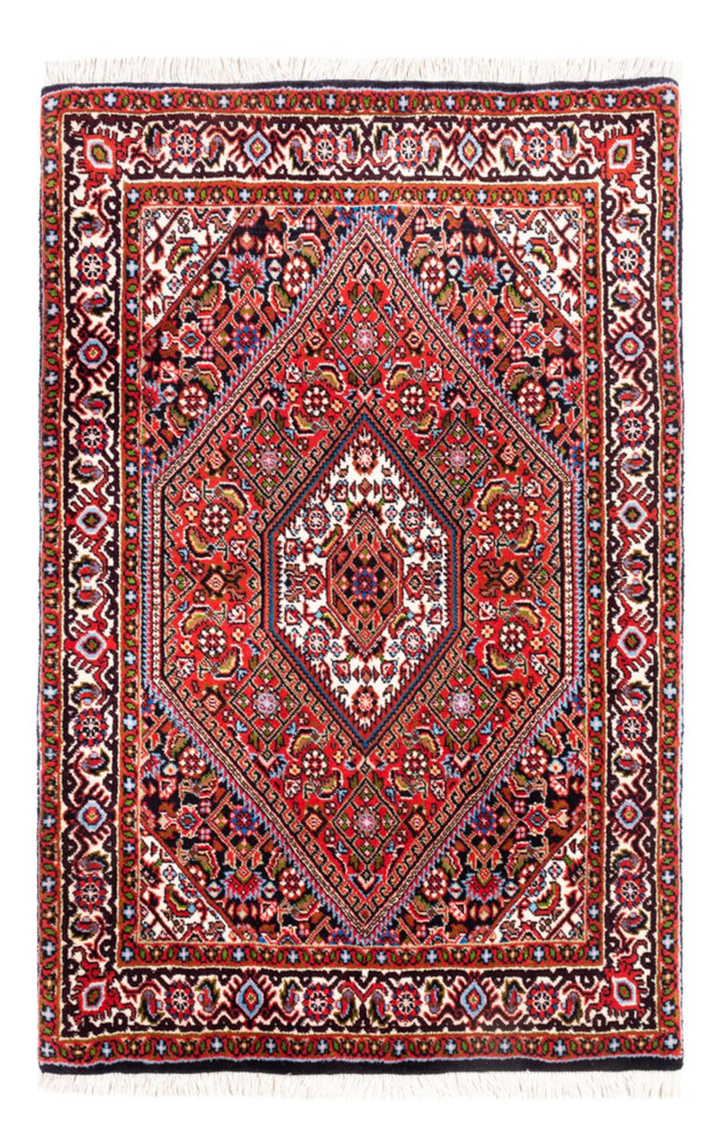 Perzisch tapijt - Bijar - Koninklijk - 104 x 72 cm - rood
