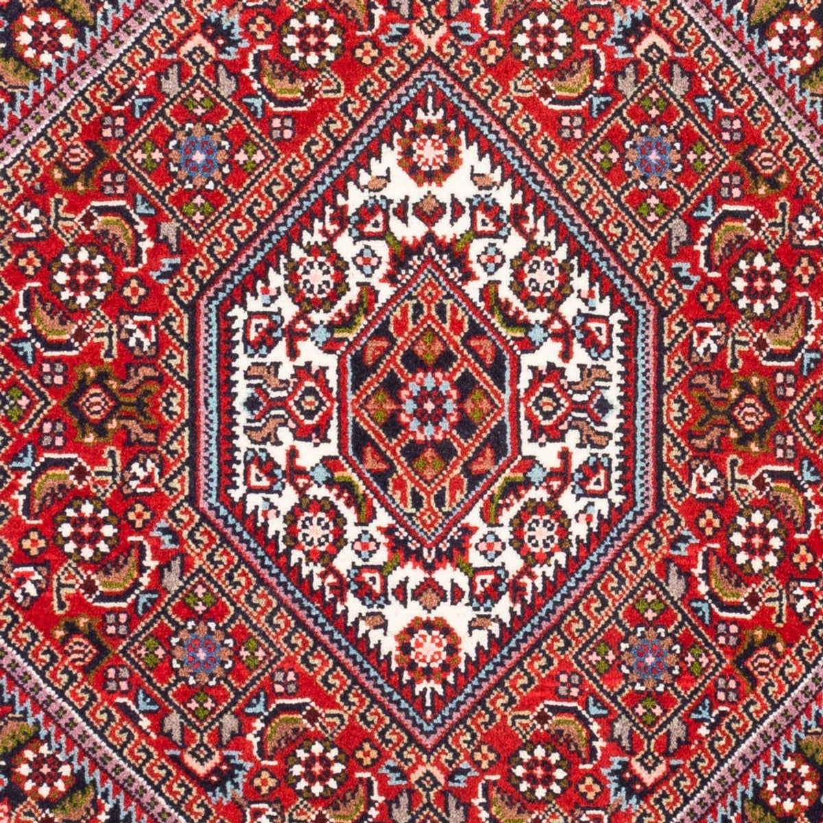 Perzisch tapijt - Bijar - Koninklijk - 94 x 72 cm - rood