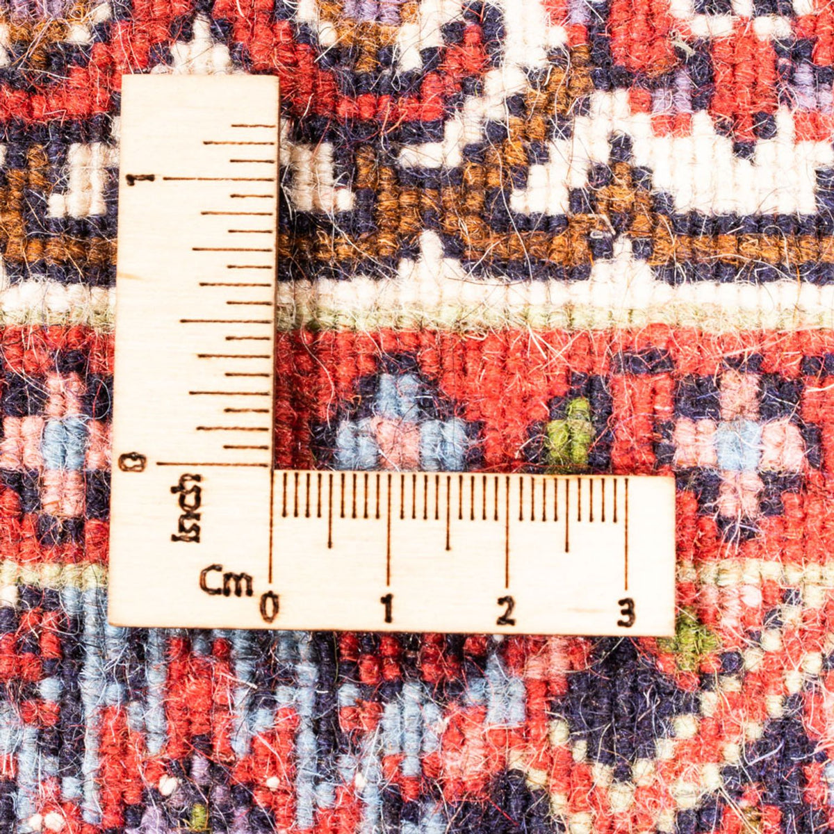 Perzisch tapijt - Bijar - Koninklijk - 104 x 70 cm - rood