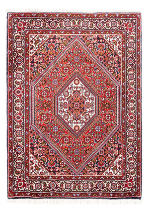 Perzisch tapijt - Bijar - Koninklijk - 95 x 72 cm - rood