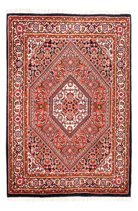 Perzisch tapijt - Bijar - Koninklijk - 98 x 70 cm - rood