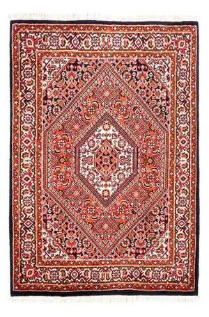 Perzisch tapijt - Bijar - Koninklijk - 98 x 70 cm - rood
