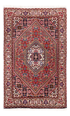 Perzisch tapijt - Bijar - Koninklijk - 102 x 70 cm - rood