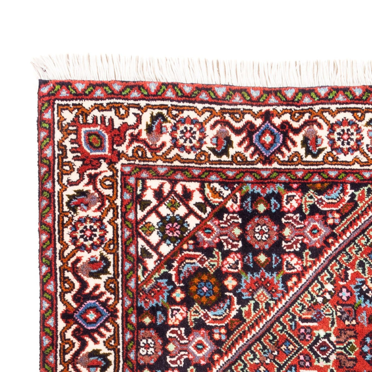 Perzisch tapijt - Bijar - Koninklijk - 102 x 70 cm - rood