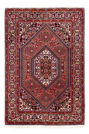 Perzisch tapijt - Bijar - Koninklijk - 98 x 68 cm - rood