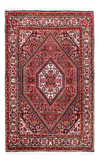 Perzisch tapijt - Bijar - Koninklijk - 104 x 72 cm - rood