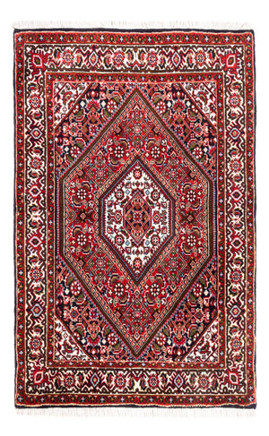 Perzisch tapijt - Bijar - Koninklijk - 104 x 72 cm - rood