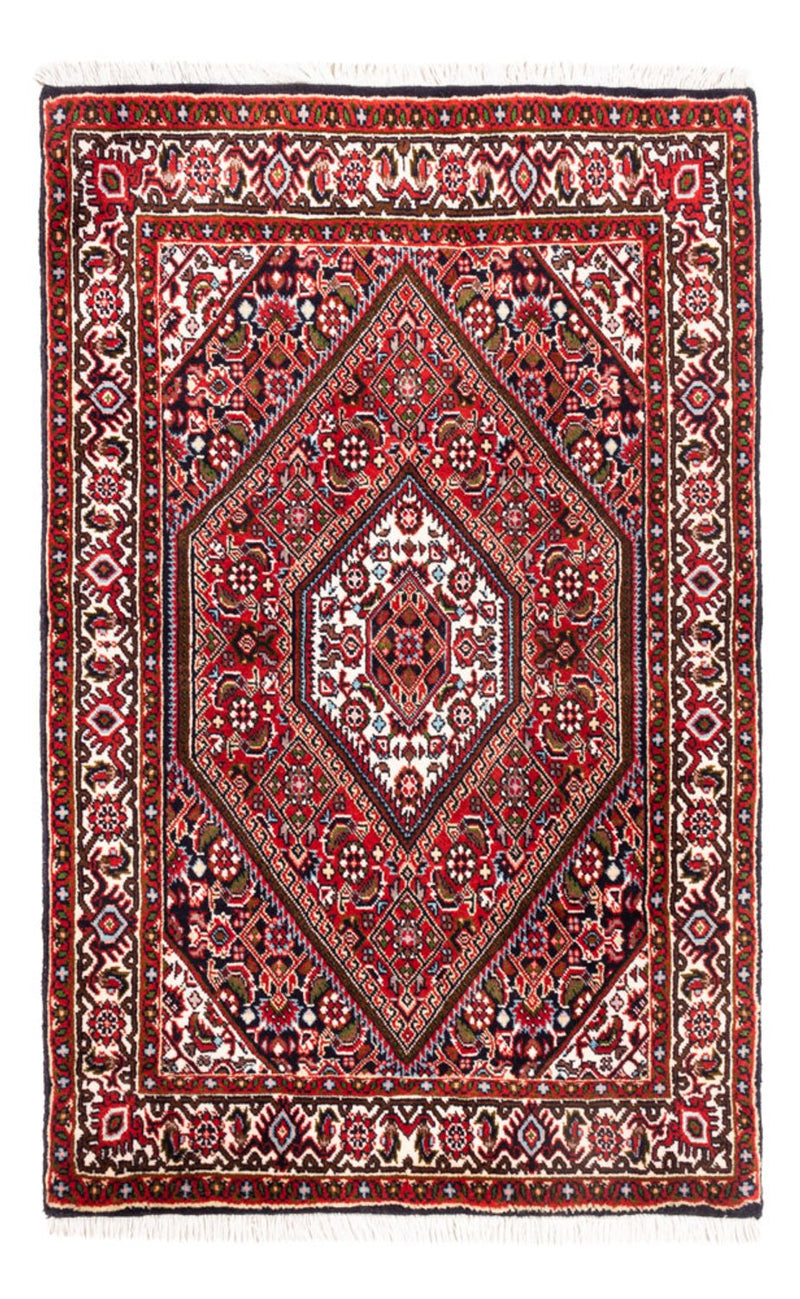 Perzisch tapijt - Bijar - Koninklijk - 104 x 72 cm - rood