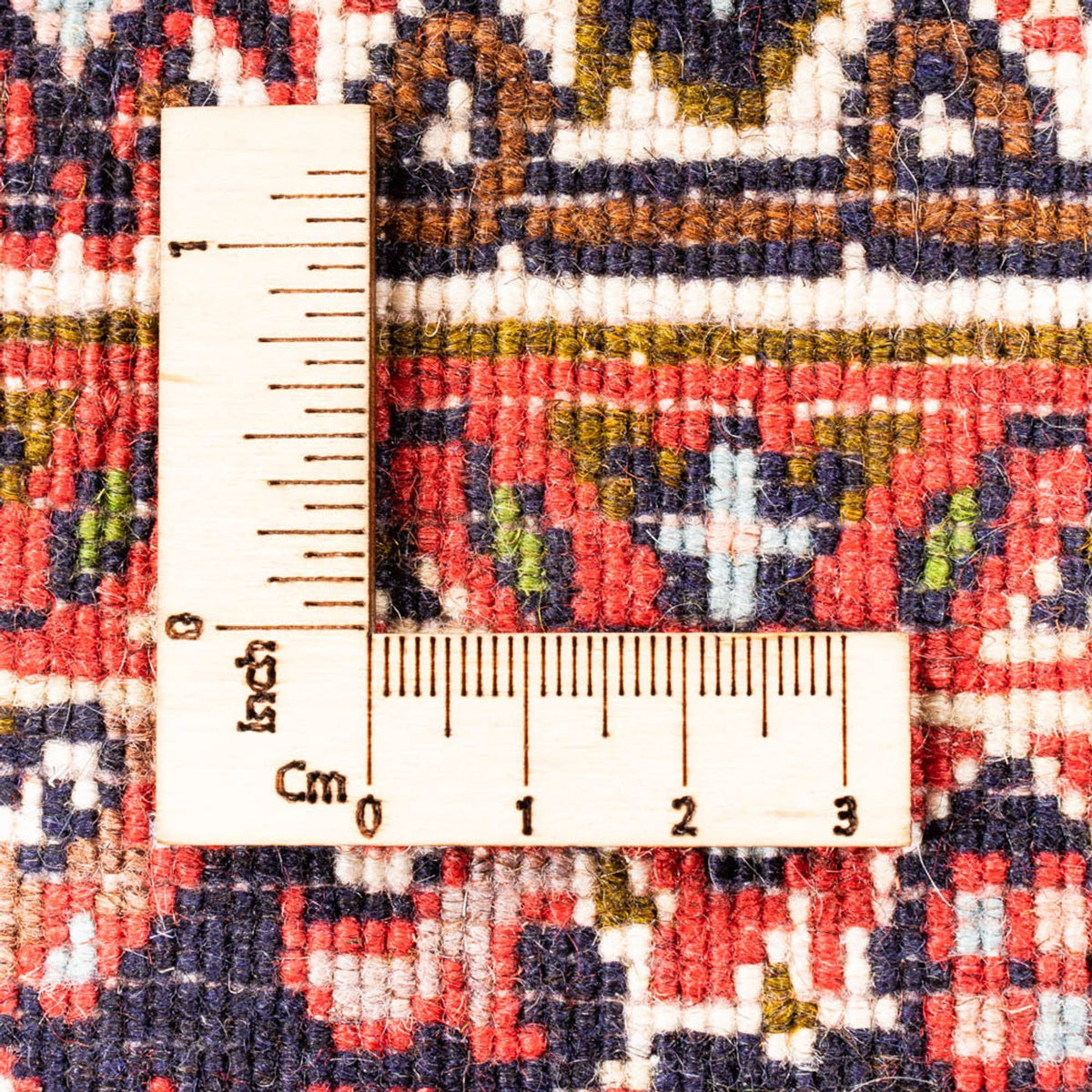 Perzisch tapijt - Bijar - Koninklijk - 104 x 72 cm - rood