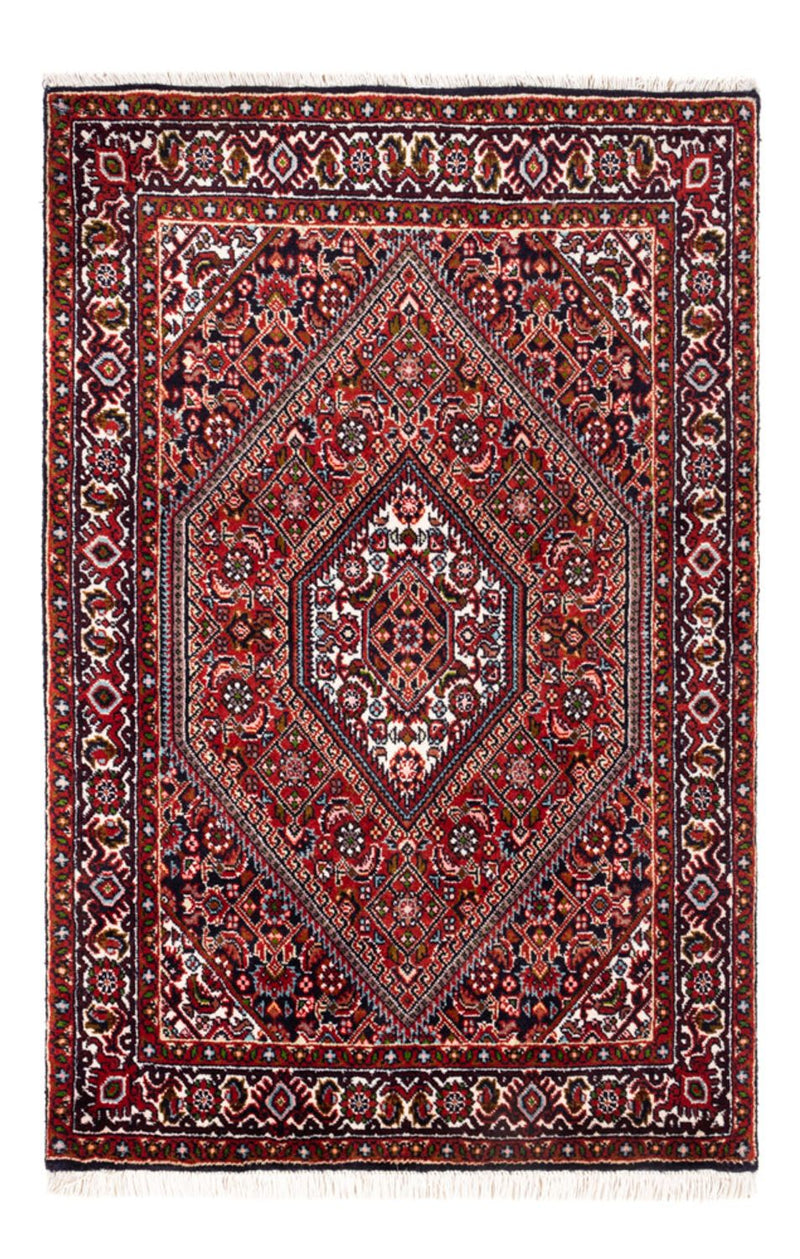 Perzisch tapijt - Bijar - Koninklijk - 100 x 68 cm - rood