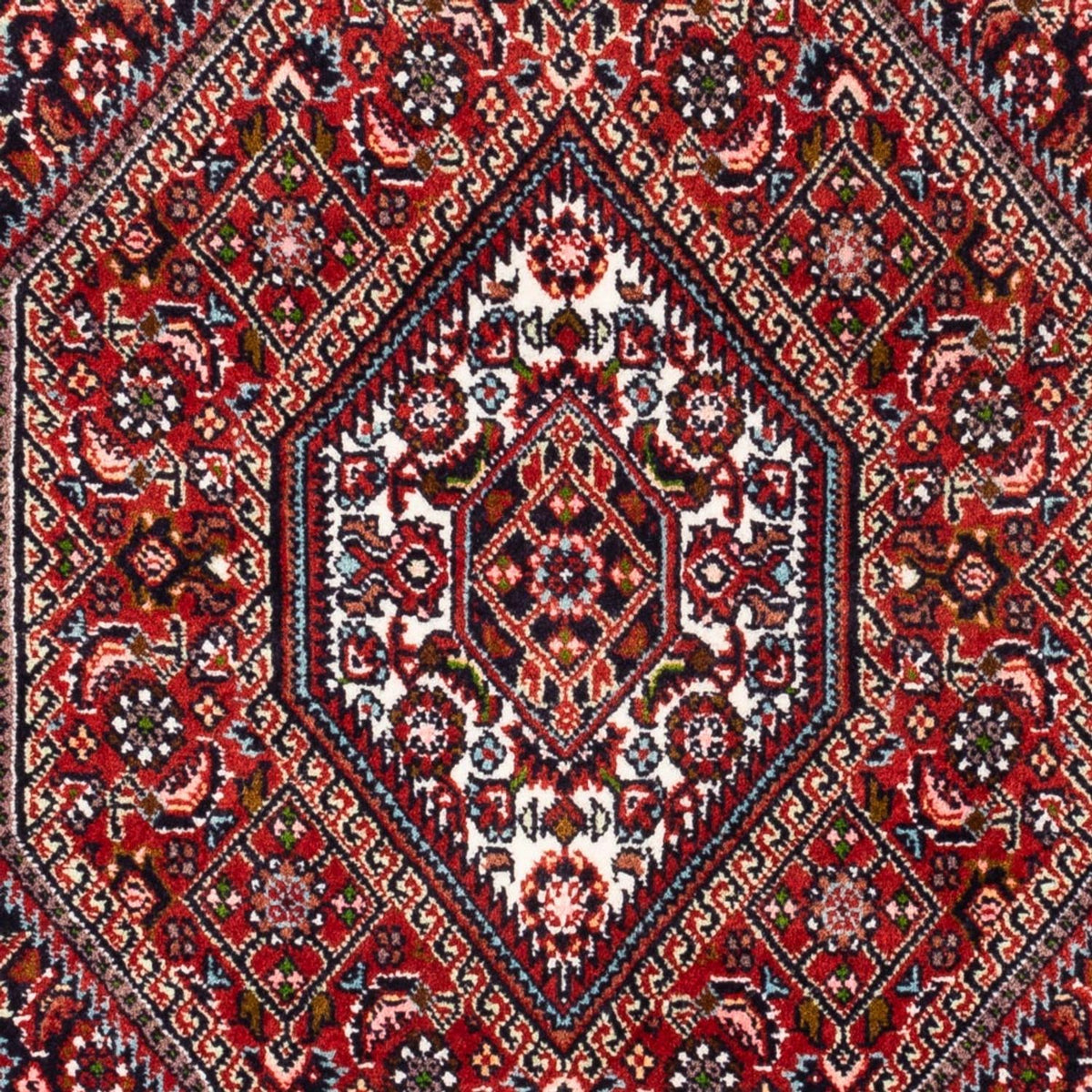 Perzisch tapijt - Bijar - Koninklijk - 100 x 68 cm - rood