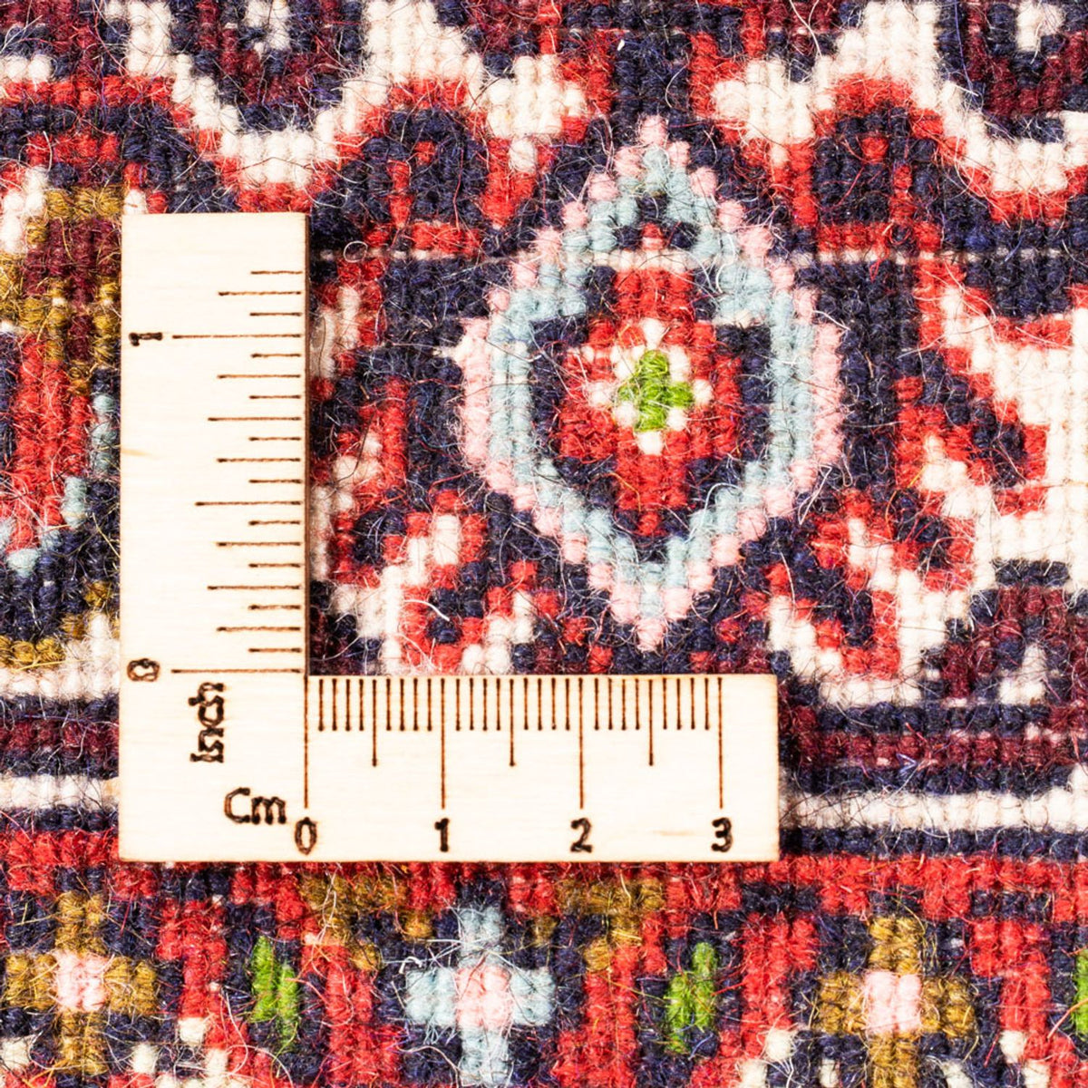 Perzisch tapijt - Bijar - Koninklijk - 100 x 68 cm - rood