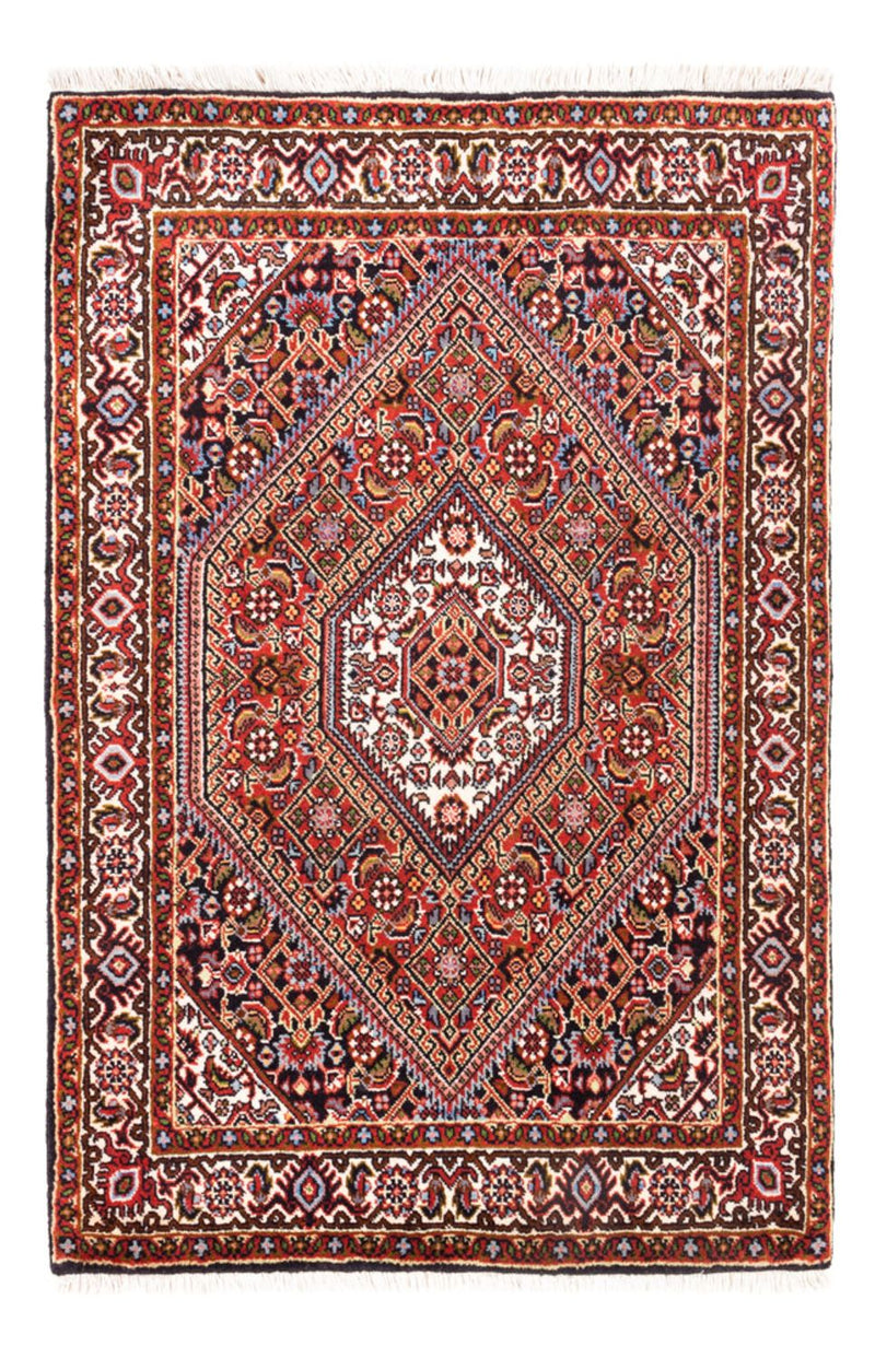 Perzisch tapijt - Bijar - Koninklijk - 90 x 70 cm - rood