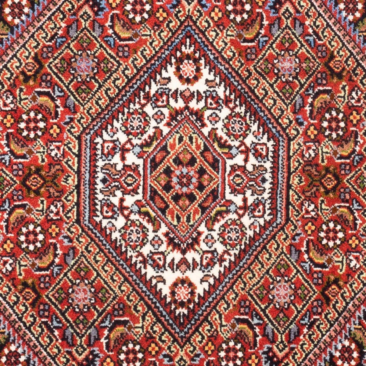 Perzisch tapijt - Bijar - Koninklijk - 90 x 70 cm - rood
