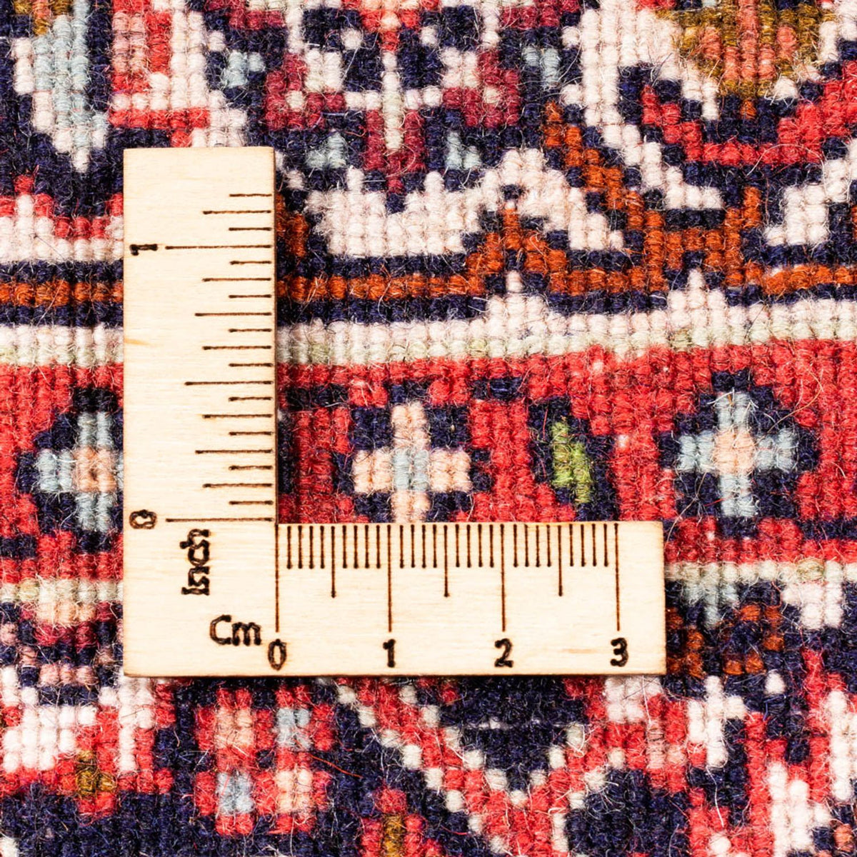 Perzisch tapijt - Bijar - Koninklijk - 94 x 72 cm - rood