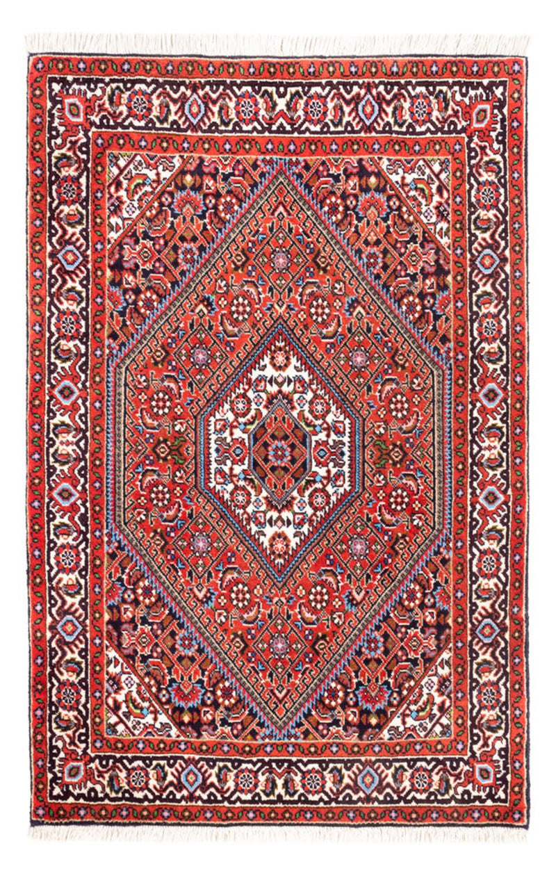 Perzisch tapijt - Bijar - Koninklijk - 104 x 70 cm - rood